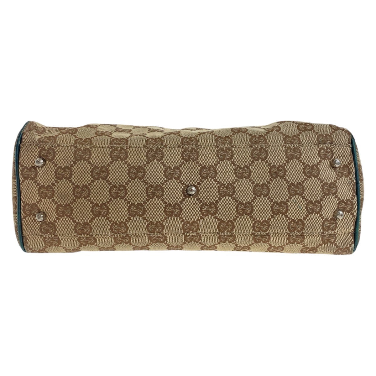 19520
GUCCI グッチ シェリーライン ベージュ グリーン シルバー金具 GGキャンバス / レザー 145810 トートバッグ ショルダーバッグ レディース AB20
