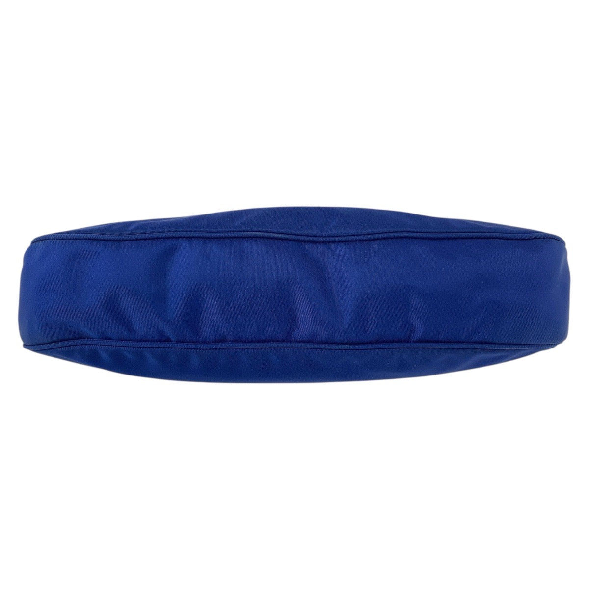 19563
PRADA プラダ テスート 三角ロゴプレート ブルー シルバー金具 ナイロン ハンドバッグ アクセサリーポーチ レディース ABP41