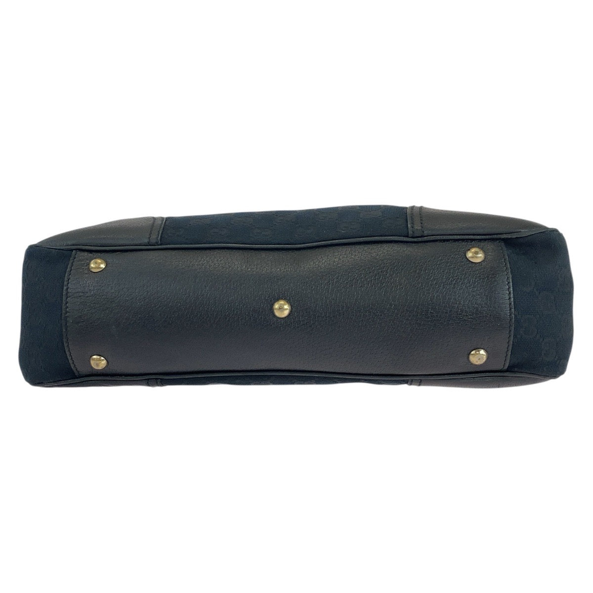 19715
GUCCI グッチ シェリーライン プリンシー ブラック 黒 ゴールド金具 GGキャンバス / レザー 163805 トートバッグ ショルダーバッグ レディース AB27