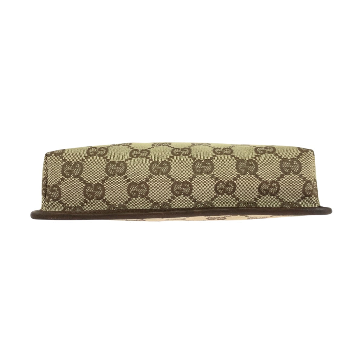 19739
GUCCI グッチ ベージュ ブラウン シルバー金具 GGキャンバス 92562 ショルダーバッグ 肩掛け レディース ABP31