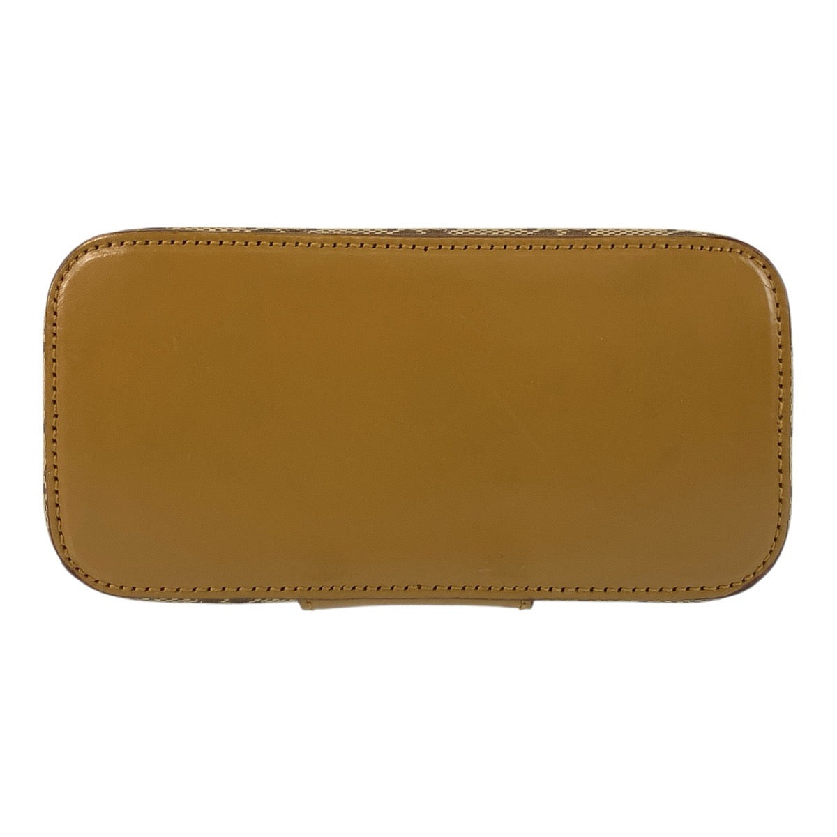 19759
GUCCI グッチ ベージュ ゴールド金具 GGキャンバス / レザー 039 1051 ハンドバッグ バニティバッグ レディース A48