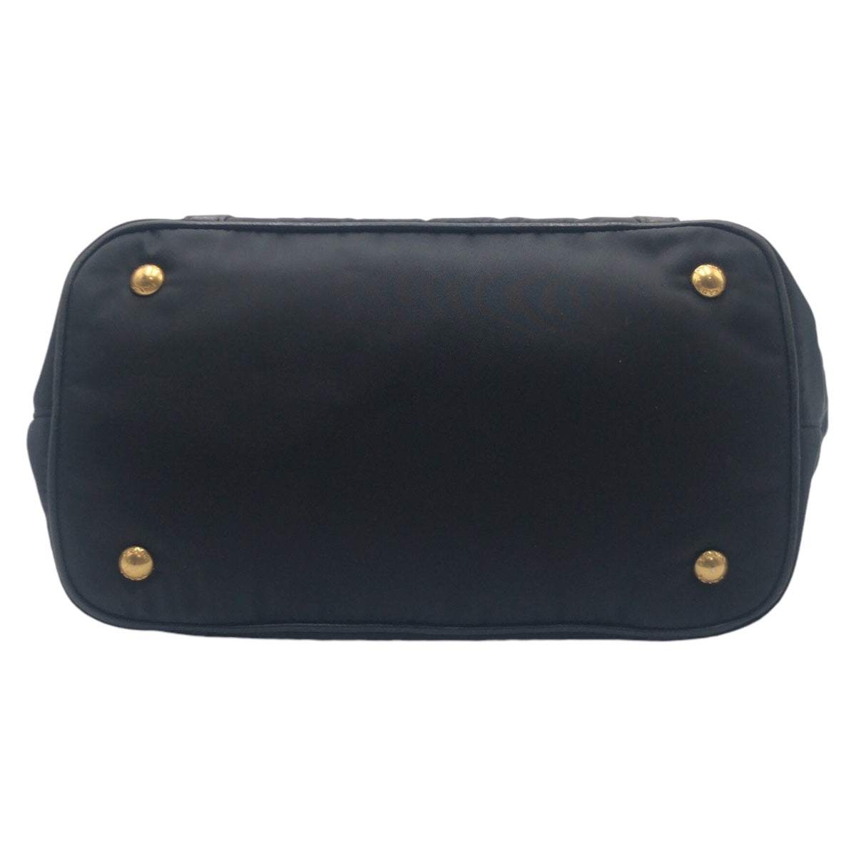 PRADA プラダ テスート ブラック 黒 ゴールド金具 ナイロン / レザー ショルダーバッグ ハンドバッグ 2WAY レディース ABP