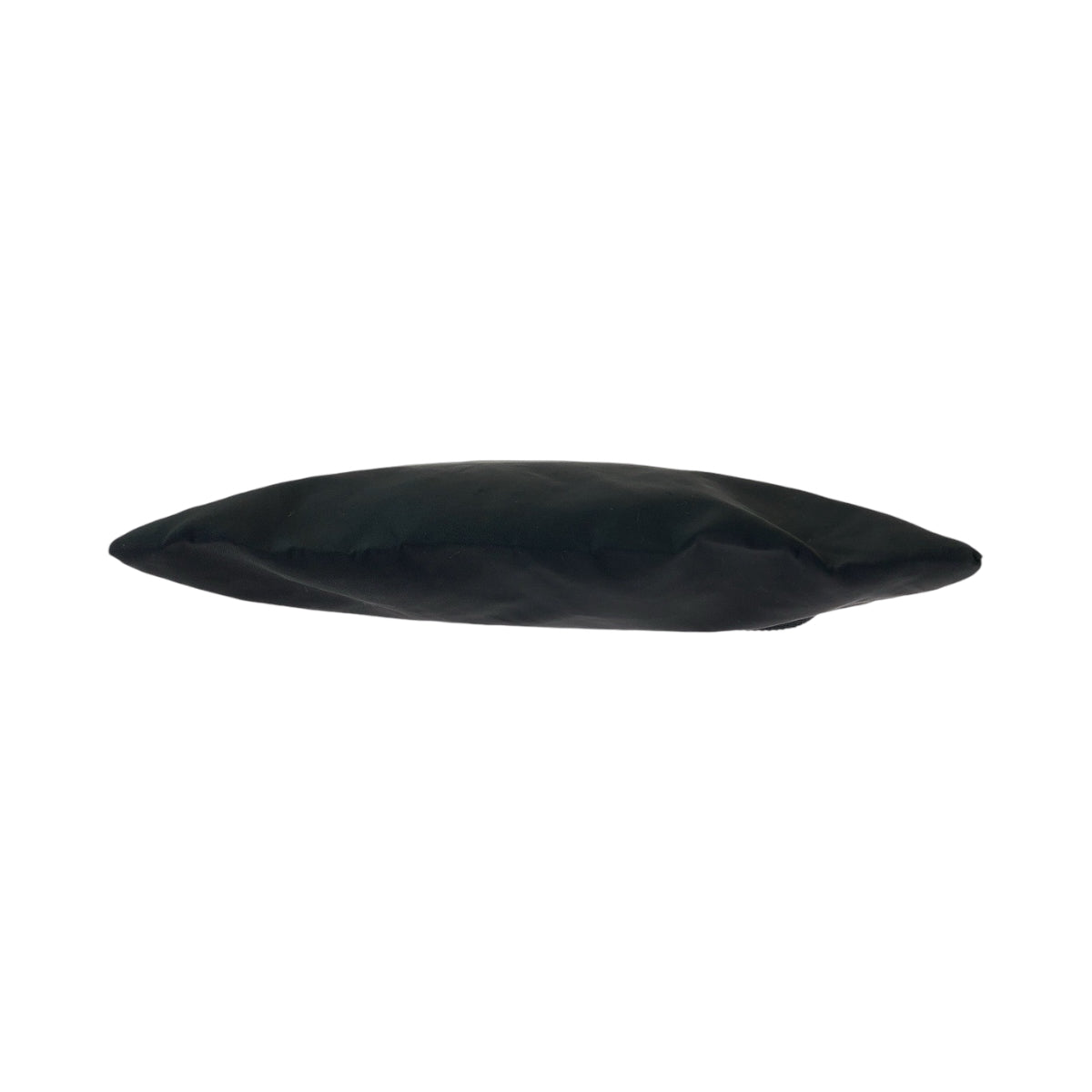 PRADA プラダ テスート 三角ロゴプレート ブラック シルバー金具 ナイロン 斜め掛け ショルダーバッグ ポシェット レディース ABP