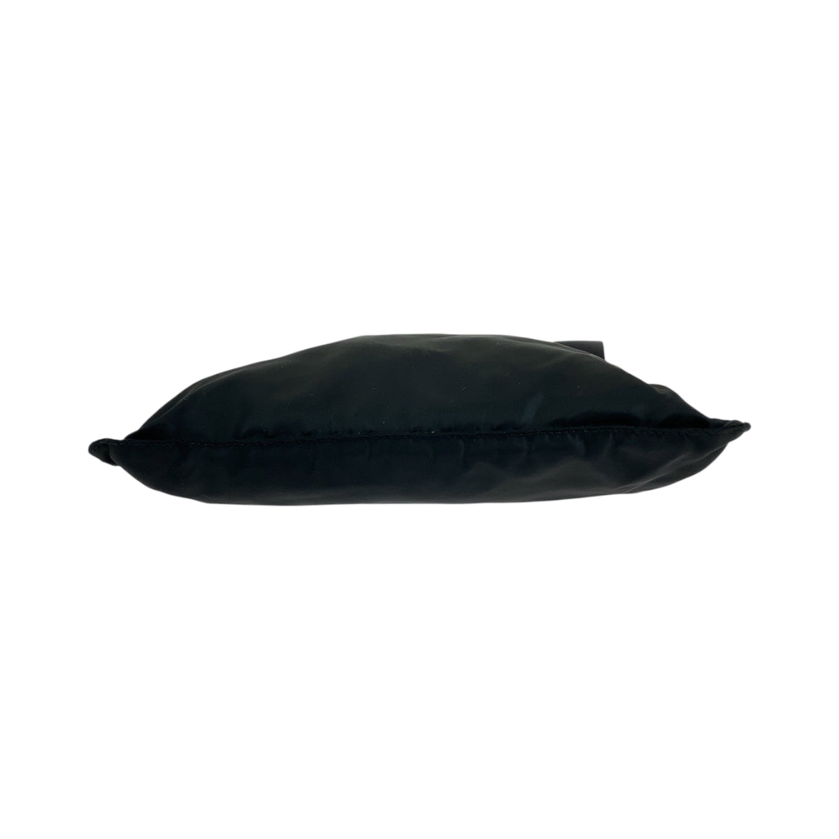 PRADA プラダ テスート 三角ロゴプレート ブラック 黒 シルバー金具 ナイロン ショルダーバッグ サコッシュ 男女兼用 メンズ ABP