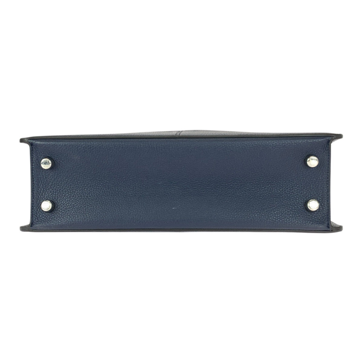 20221
FENDI フェンディ ピーカブー アイシーユー ネイビー シルバー金具 レザー 7VA528 ショルダーバッグ トートバッグ 2way メンズ A100