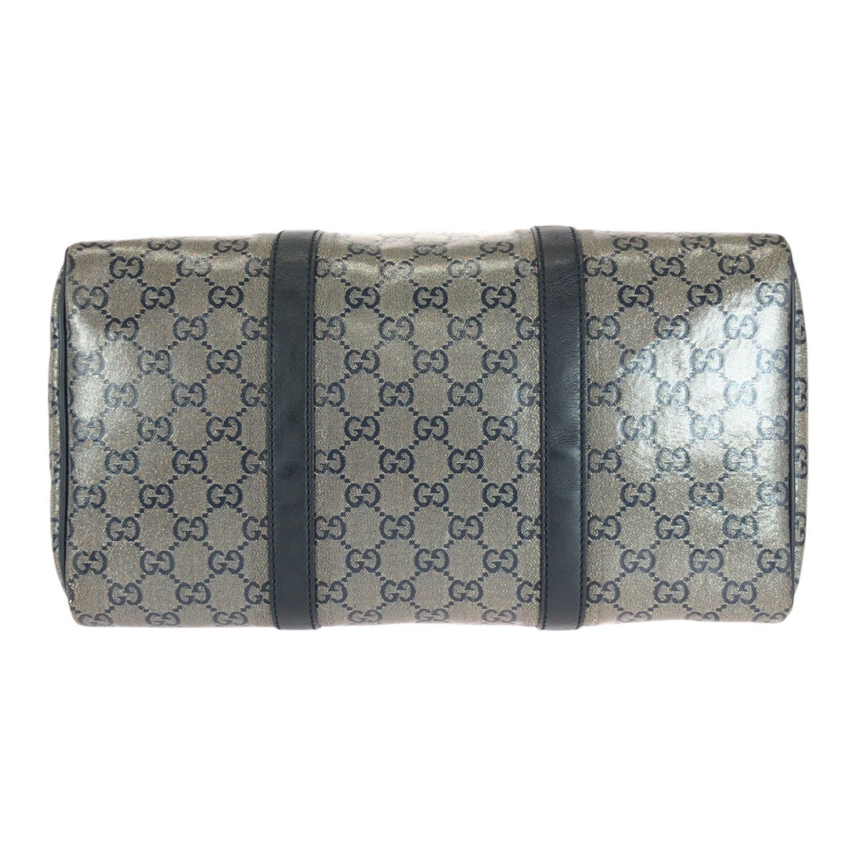 20231
GUCCI グッチ GGクリスタル グレー ブラック ゴールド 金具 PVC 193603 ハンドバッグ ボストンバッグ レディース AB32