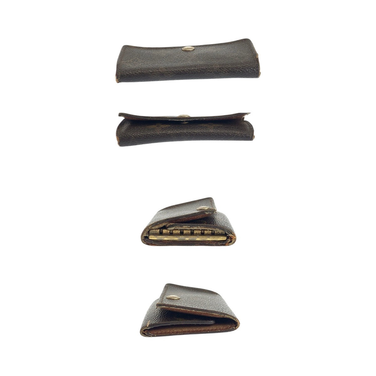 20346
LOUIS VUITTON ルイヴィトン モノグラム ミュルティクレ6 ブラウン ゴールド金具 PVC M62630 キーケース 6連 男女兼用 レディース B3