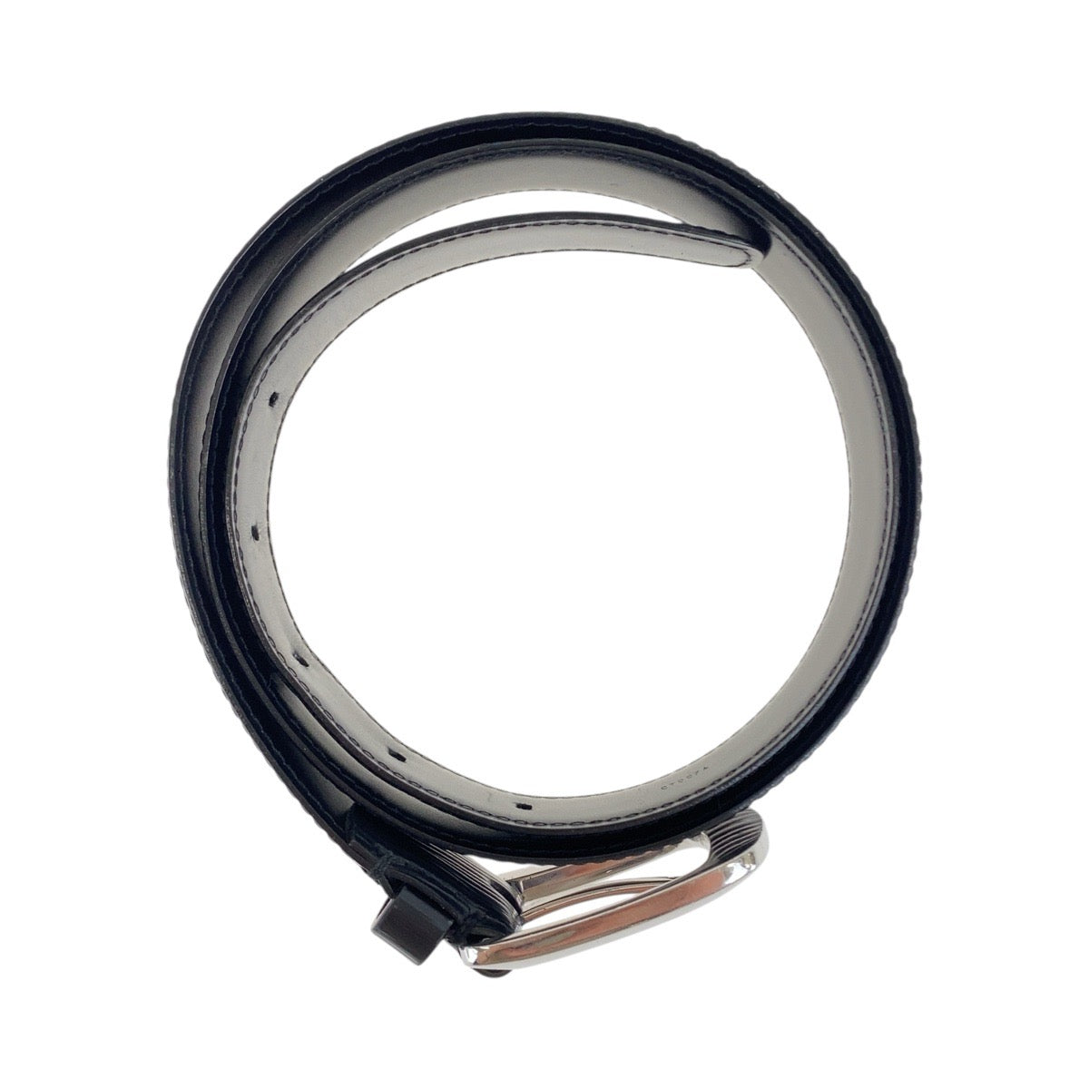 20349
LOUIS VUITTON ルイ ヴィトン エピ サンチュール エリプスベルト 85cm/34インチ ノアール ブラック 黒 シルバー金具 レザー M6913 ベルト メンズ ABP25