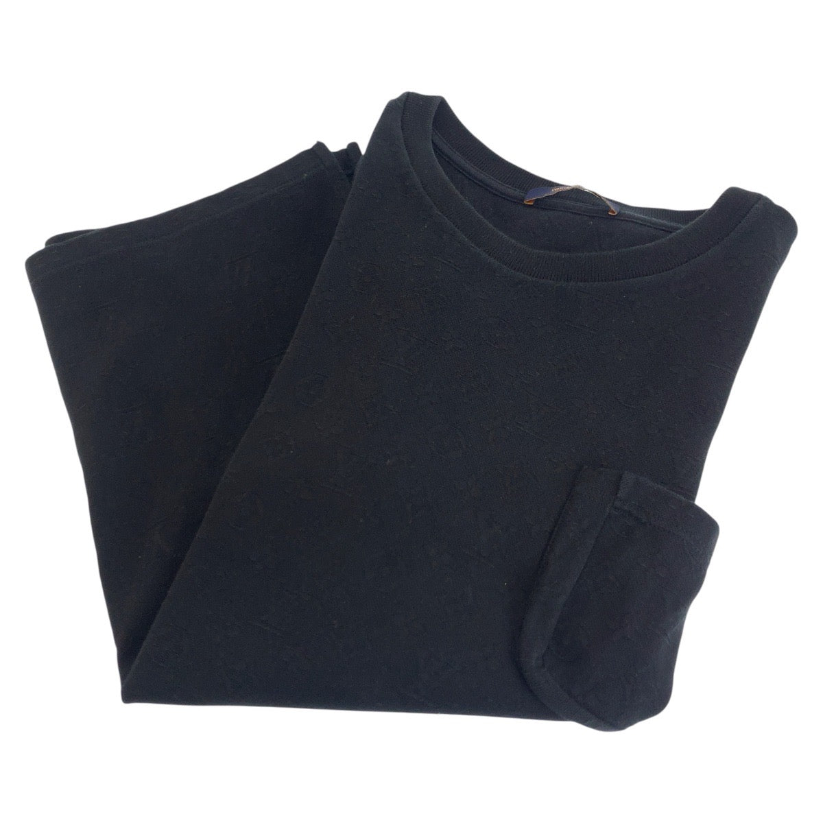 20378
LOUIS VUITTON ルイヴィトン モノグラム ジャガード サイズ XXL ブラック 黒 シルバー金具 コットン 半袖 Tシャツ メンズ ABP48