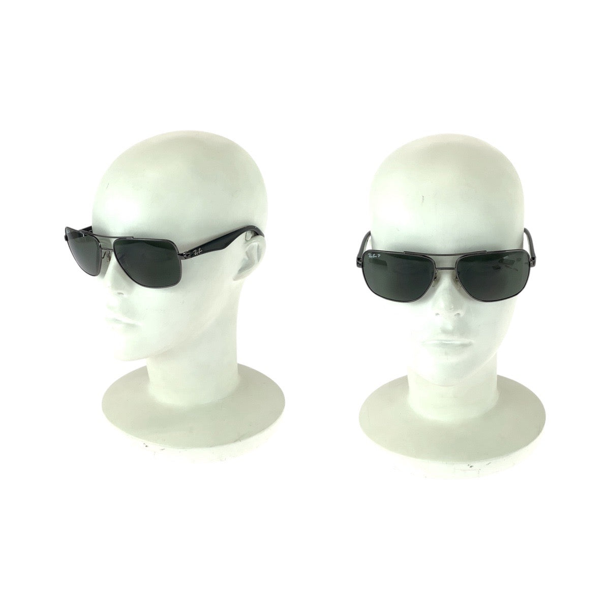 20383
Ray-Ban Black Green Plastic RB3483 Sunglasses Unisex Square Men's A12