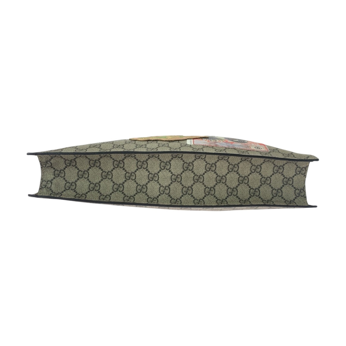 20407
GUCCI グッチ エンブロイダリー クーリエ アップリケ ベージュ マルチカラー GGスプリームキャンバス 474084 トートバッグ レディース A110