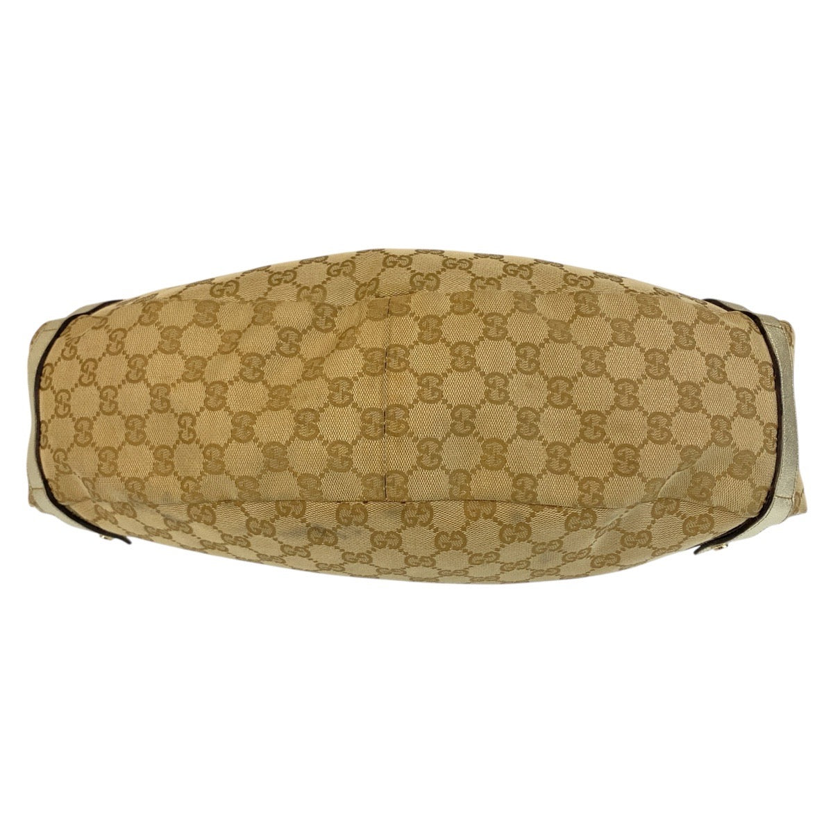 20450
GUCCI グッチ ベージュ ゴールド金具 GGキャンバス 130736 トートバッグ ショルダーバッグ レディース AB36
