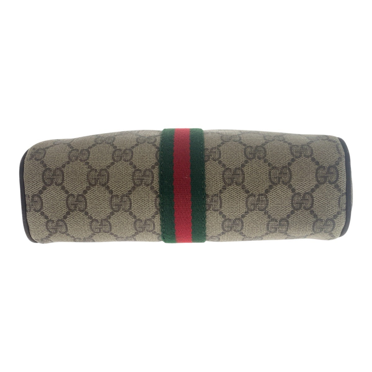 20461
GUCCI グッチ ヴィンテージ シェリーライン オールドグッチ ベージュ ブラウン ゴールド金具 GGスプリームキャンバス / レザー 56 01 012 クラッチバッグ セカンドバッグ メンズ B14