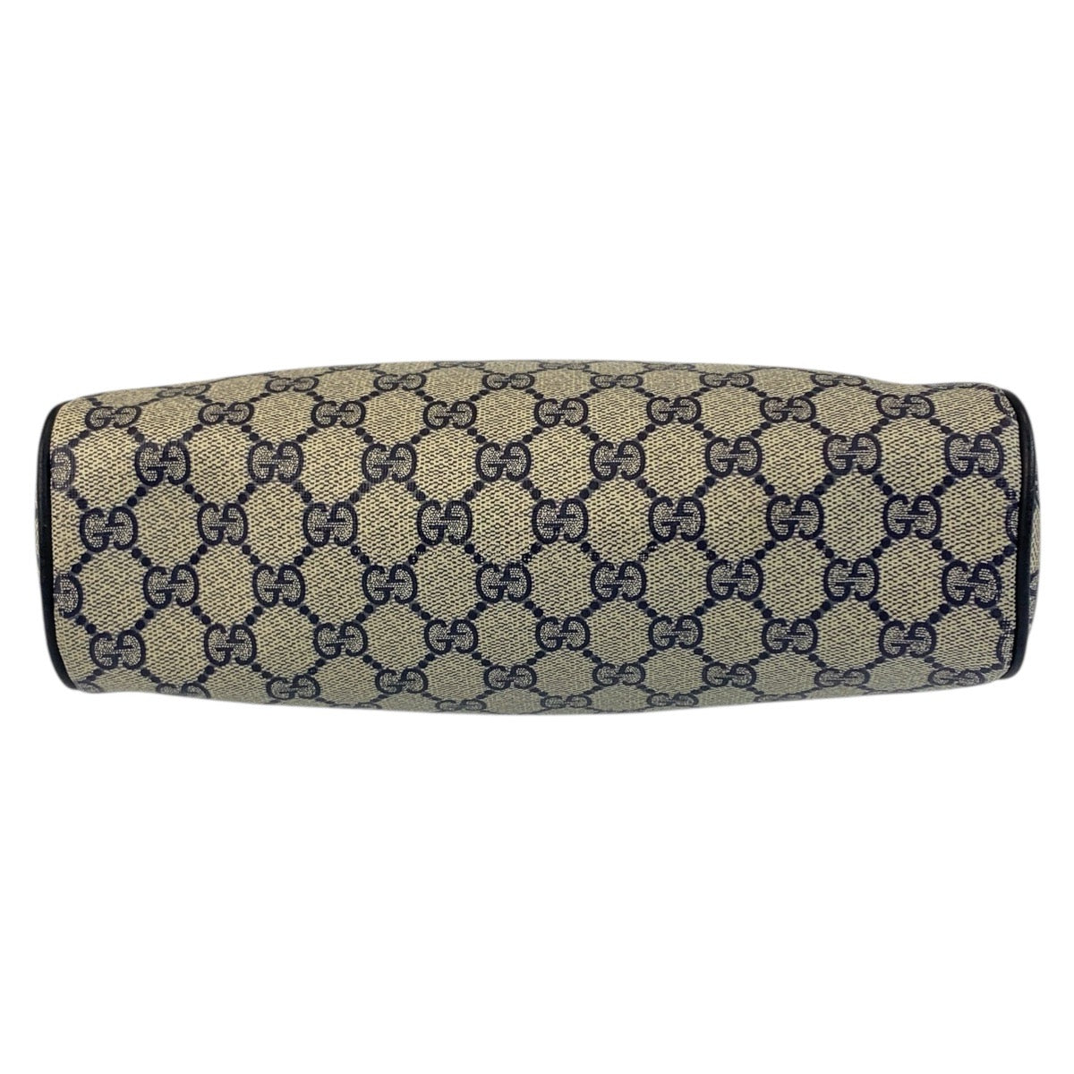 20484
GUCCI グッチ ヴィンテージ シェリーライン オールドグッチ グレー ネイビー ゴールド金具 GGスプリームキャンバス / レザー 119 02 088 ショルダーバッグ ポシェット レディース AB36