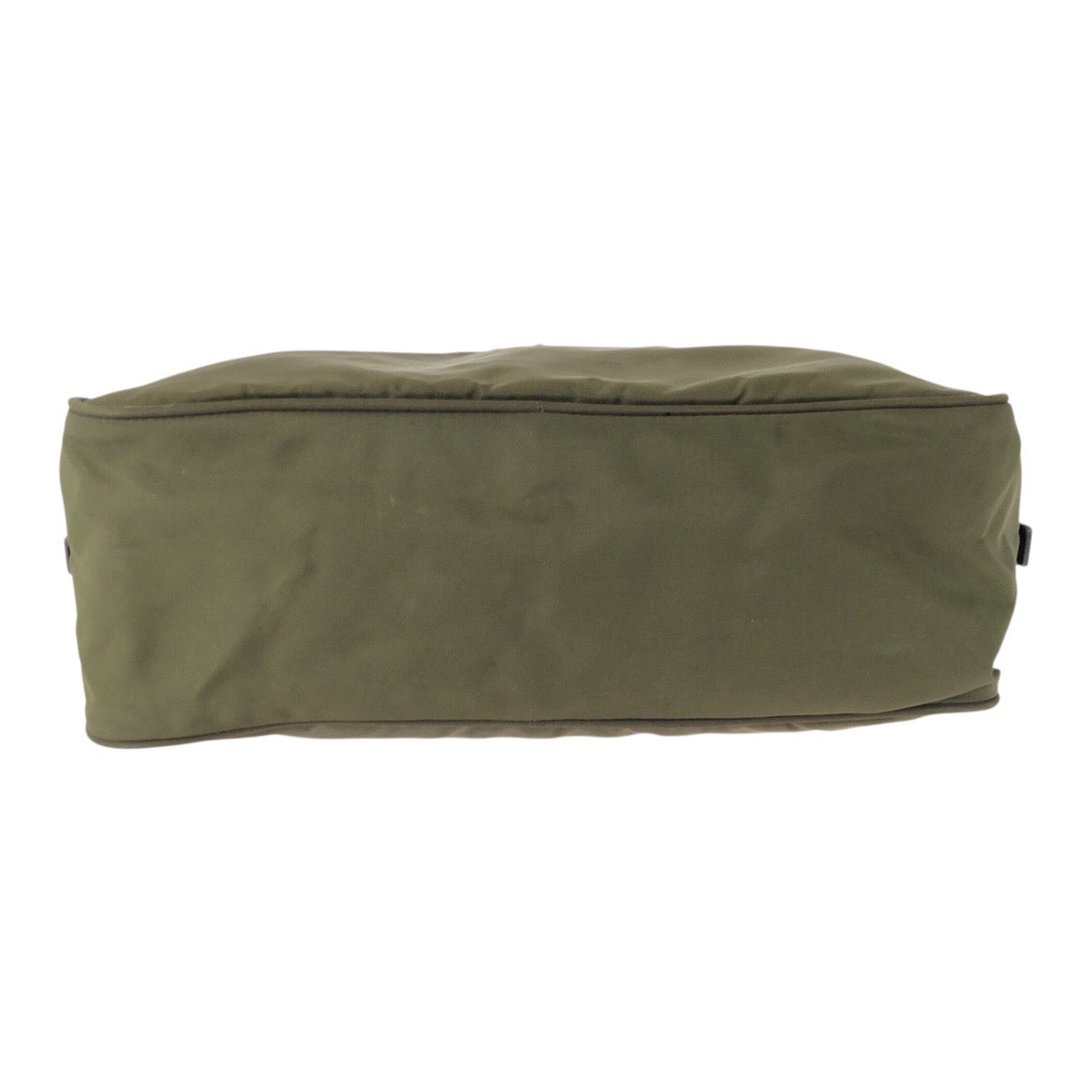 20511
PRADA プラダ テスート 三角ロゴプレート カーキ ブラウン シルバー金具 ナイロン / レザー トートバッグ ミニボストンバッグ レディース B12