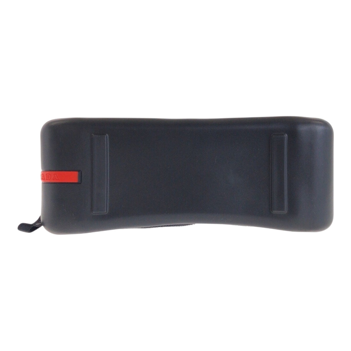 20517
PRADA SPORTS プラダスポーツ ブラック 黒 シルバー金具 ポリエステル / ゴム / レザー ショルダーバッグ ポシェット レディース AB35