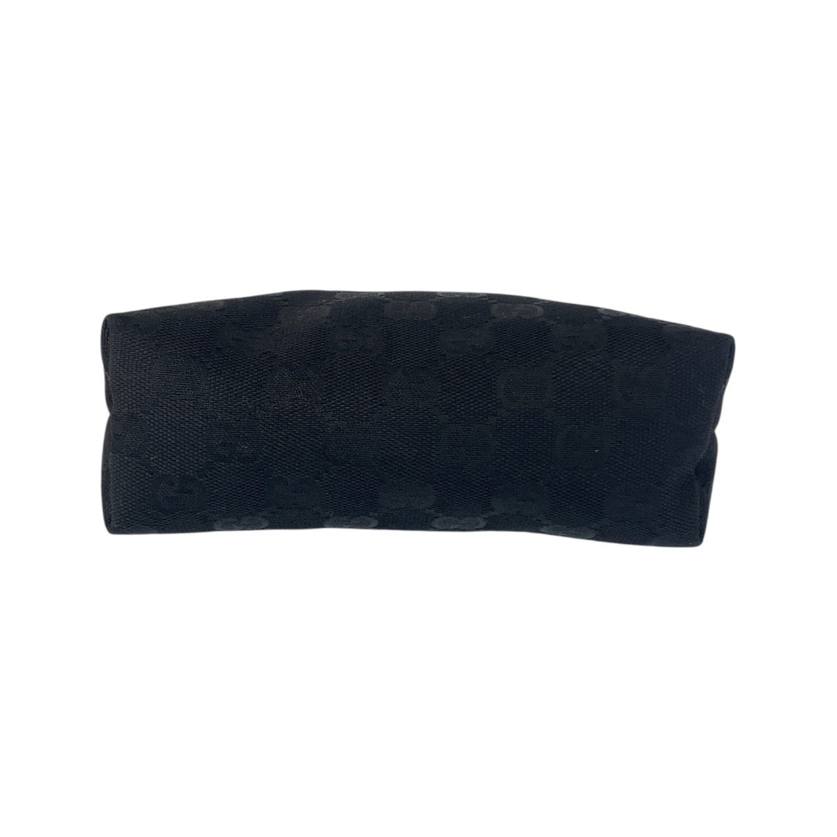 20519
GUCCI Black GG Canvas / Leather 101634 Handbag Accessory Pouch Women's A35