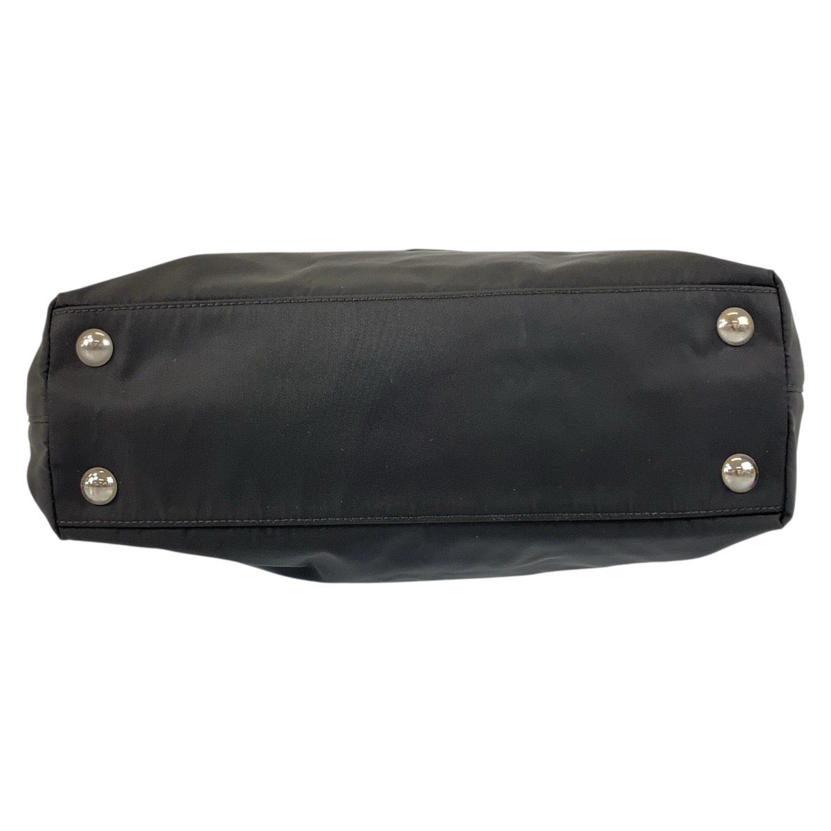 20542
PRADA プラダ テスート ロゴ ブラック 黒 シルバー金具 ナイロン トートバッグ ハンドバッグ レディース AB32