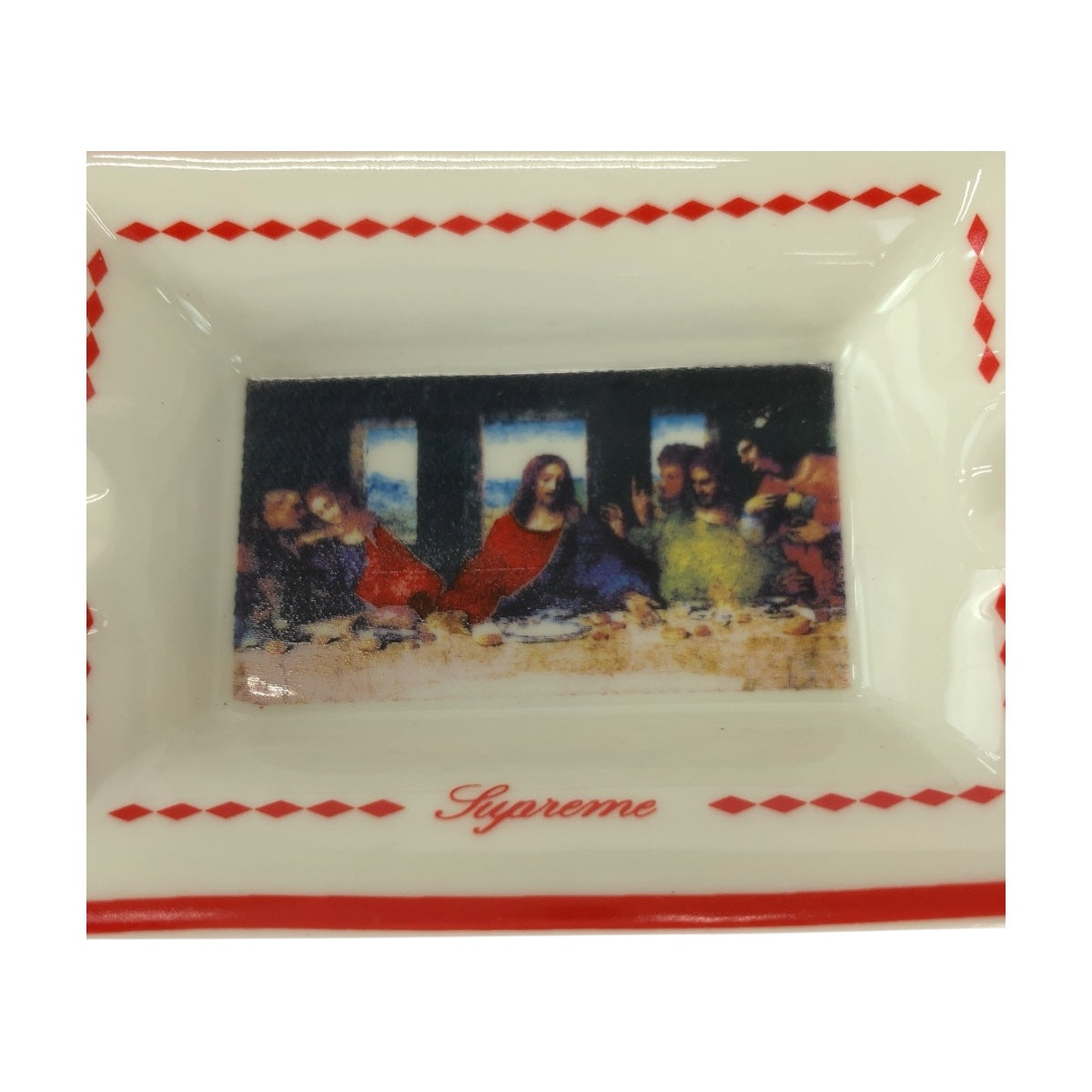 20625
Supreme シュプリーム 12aw 最後の晩餐 マルチカラー ガラス 灰皿 アッシュトレイ メンズ N21