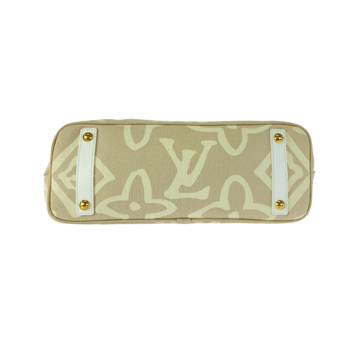 20671
LOUIS VUITTON ルイヴィトン タイシエンヌGM ベージュ クリーム ゴールド金具 キャンバス / レザー M95675 トートバッグ ショルダーバッグ レディース A68