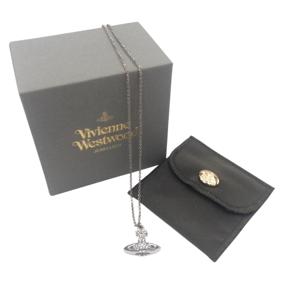 20738
Vivienne Westwood ヴィヴィアンウエストウッド オーブ シルバー メタル ブレスレット レディース ABP14