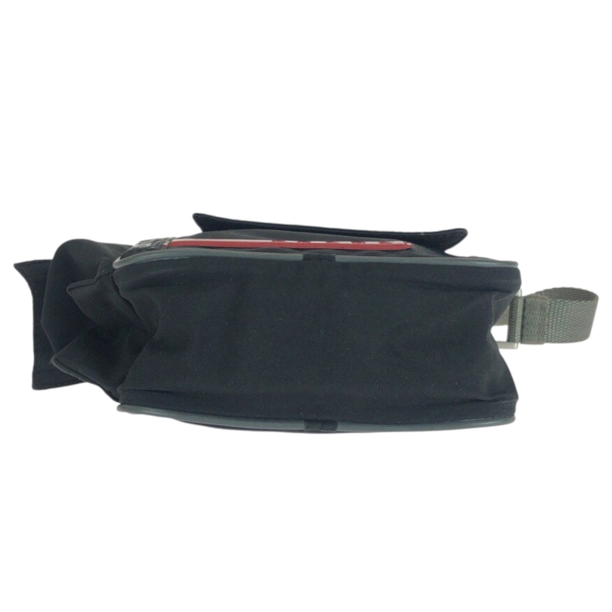 20758
PRADA SPORTS プラダスポーツ テスート ブラック 黒 シルバー金具 ナイロン ショルダーバッグ ポシェット レディース ABP30