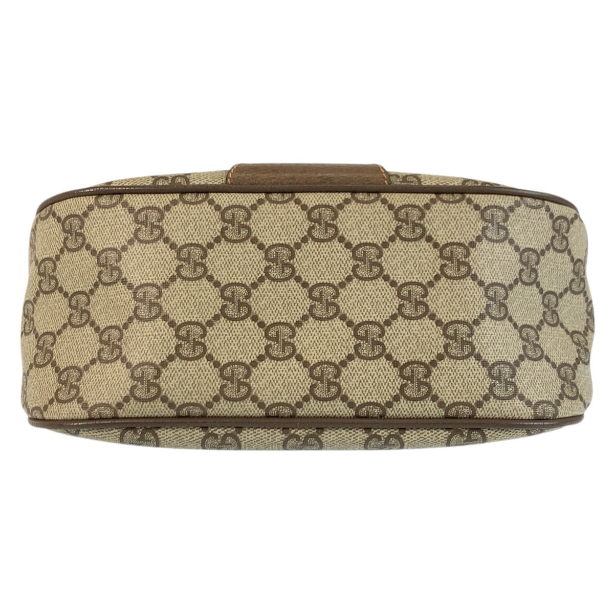 20829
GUCCI Vintage Sherry Line Beige Brown Gold Hardware GG Supreme Canvas / Leather 89 02 032 Shoulder Bag Pochette Ladies ABP42