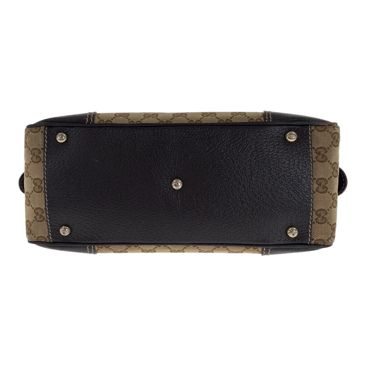 20878
GUCCI グッチ プリンシー シェリーライン ベージュ ダークブラウン ゴールド金具 GGキャンバス / レザー 161720 ハンドバッグ ミニボストンバッグ レディース AB24