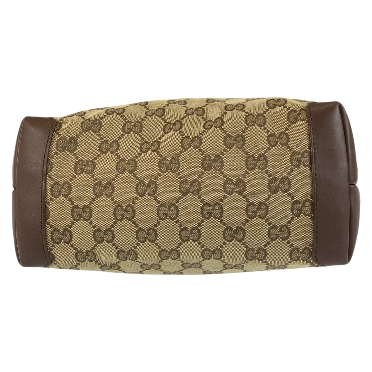 20909
GUCCI グッチ ベージュ ブラウン シルバー金具 GGキャンバス / レザー 019 0402 トートバッグ ショルダーバッグ レディース ABP37