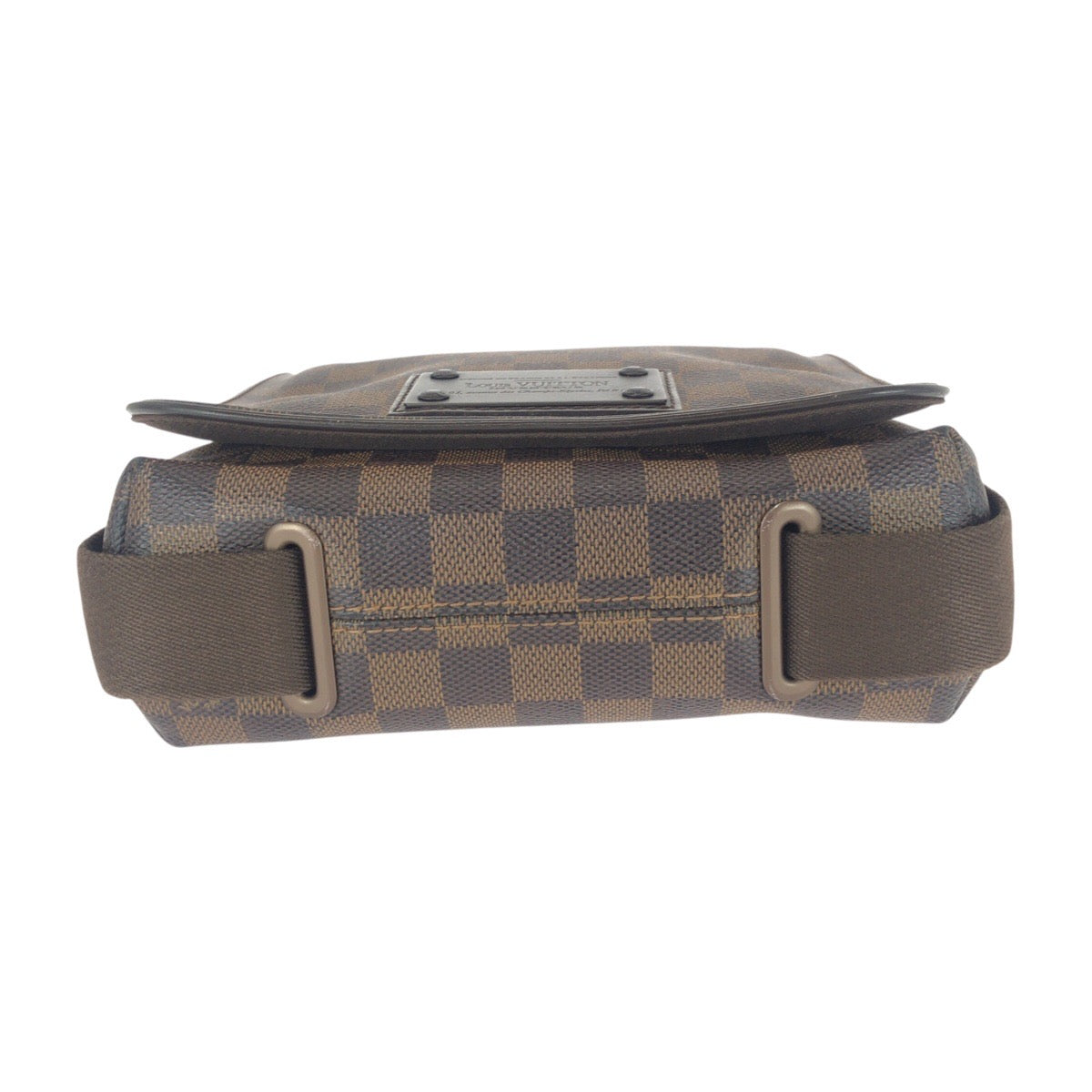 20969
LOUIS VUITTON ルイヴィトン ダミエ ブルックリンPM ブラウン PVC / レザー N51210 ショルダーバッグ メッセンジャーバッグ レディース ABP63
