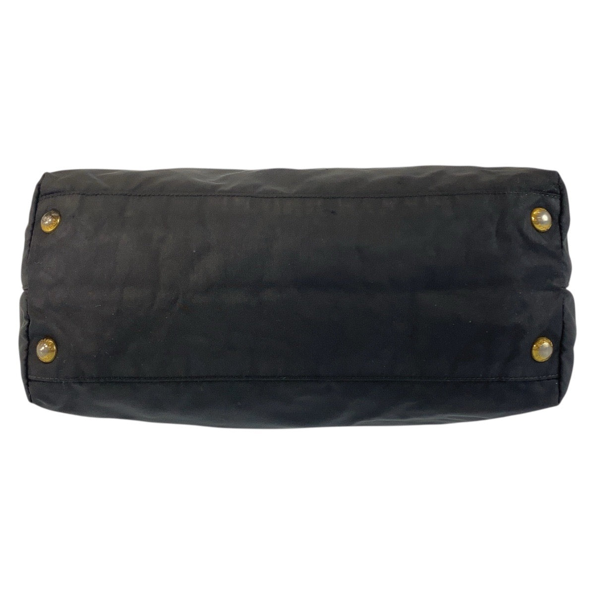 20983
PRADA プラダ テスート 三角ロゴプレート ブラック 黒 ゴールド金具 ナイロン トートバッグ ショルダーバッグ レディース AB28