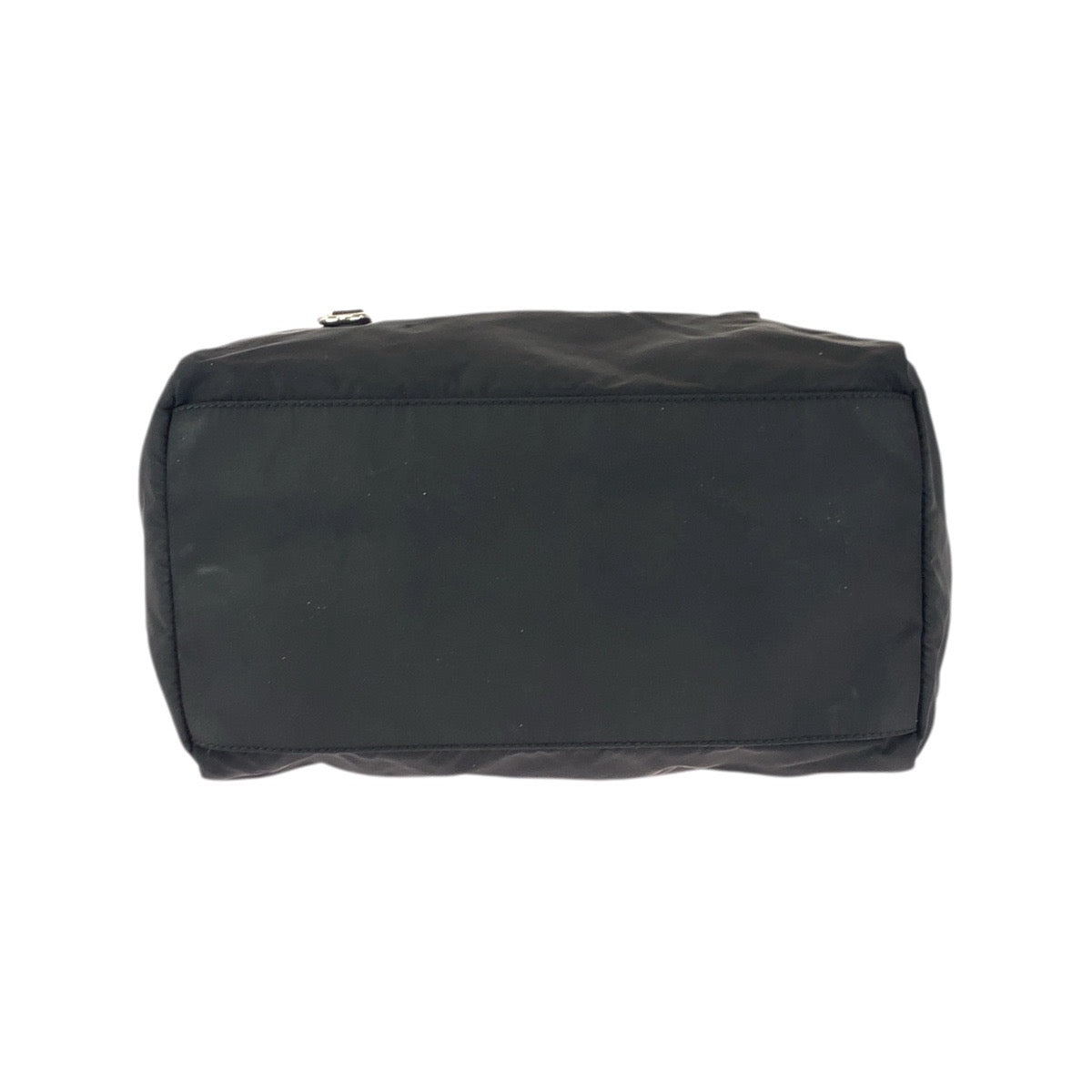 20995
PRADA プラダ テスート 三角ロゴプレート ブラック 黒 シルバー金具 ナイロン ハンドバッグ ミニボストンバッグ レディース AB26