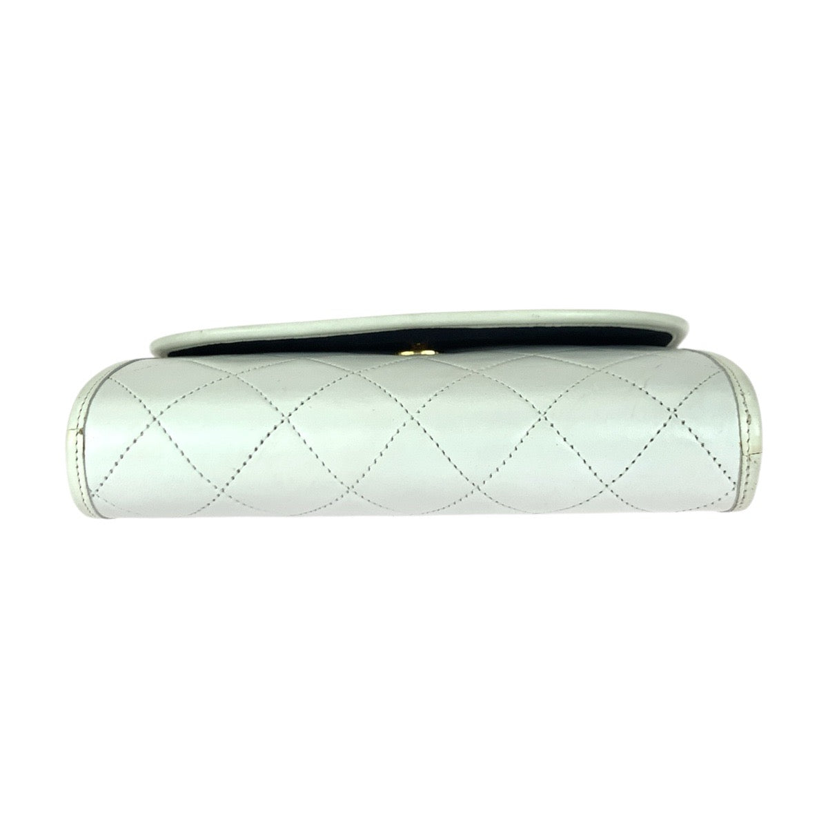21004
CHANEL Vintage Matelassé Coco Mark White Gold Hardware Lambskin Shoulder Bag Chain Shoulder Bag Ladies ABP85