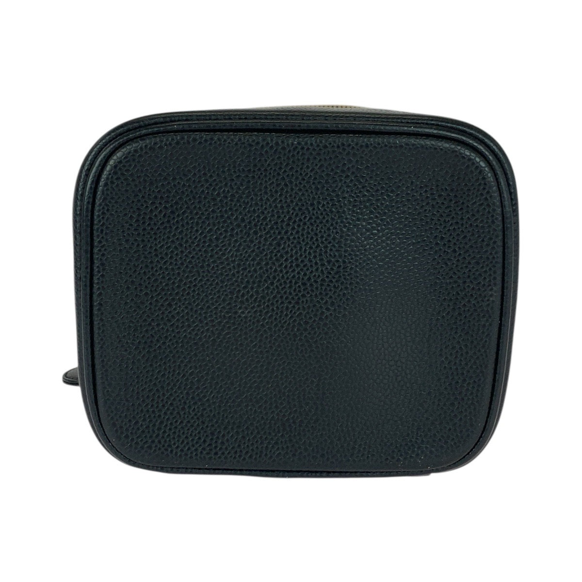 21012
CHANEL シャネル ココマーク ブラック 黒 ゴールド金具 キャビアスキン ハンドバッグ バニティバッグ 化粧ポーチ レディース ABP80