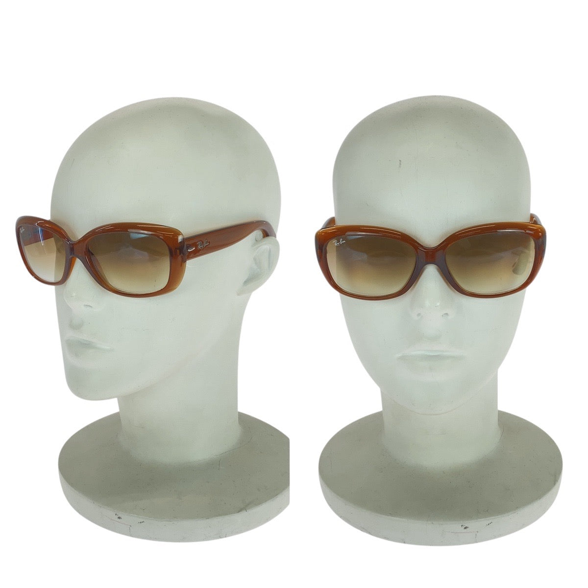 21015
Ray-Ban Jackie Ohh Brown Silver Hardware Plastic RB4101 JACKIE OHH 717/51 2N Sunglasses Unisex Butterfly Women's ABP8