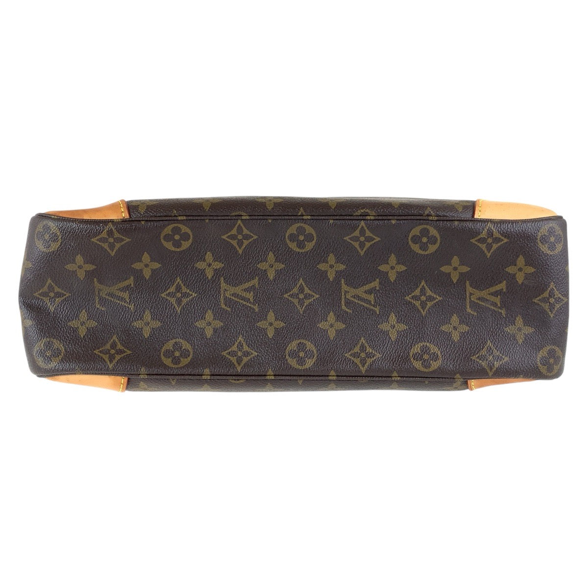 21064
LOUIS VUITTON ルイヴィトン モノグラム ブローニュ 35 ブラウン ゴールド金具 PVC / レザー M51260 ショルダーバッグ レディース AB66