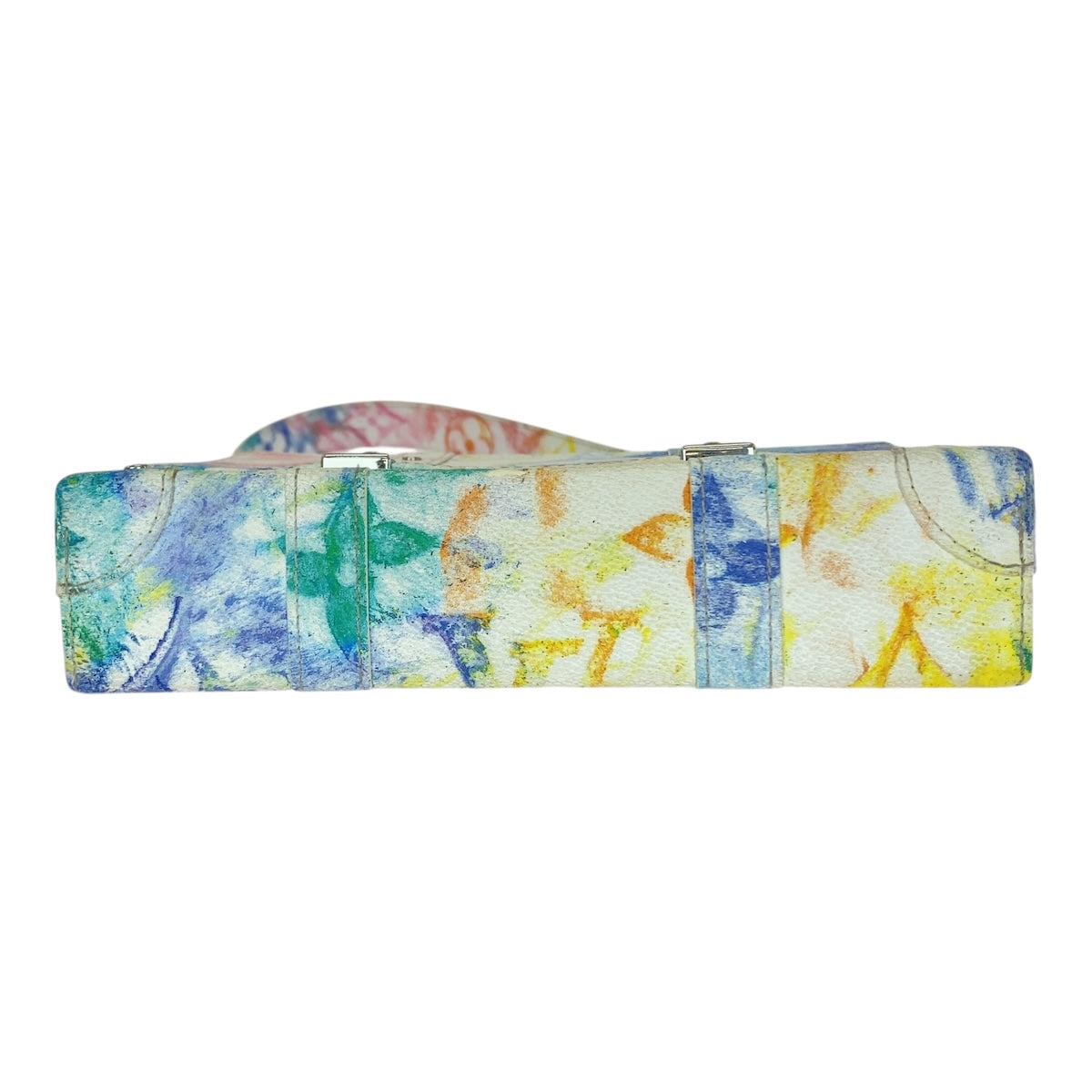 21155
LOUIS VUITTON ルイヴィトン モノグラム パステル トランク メッセンジャー PM マルチカラー シルバー金具 PVC M45661 ショルダーバッグ メッセンジャーバッグ レディース ABP280