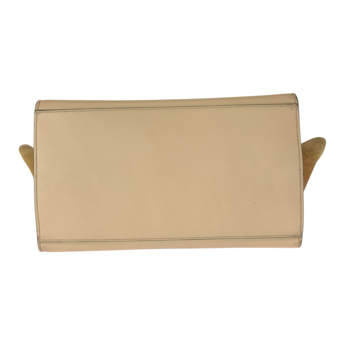 21163
CELINE Trapeze Salmon Pink Gold Hardware Leather / Suede F VP 0143 Shoulder Bag Handbag 2way Ladies ABP42