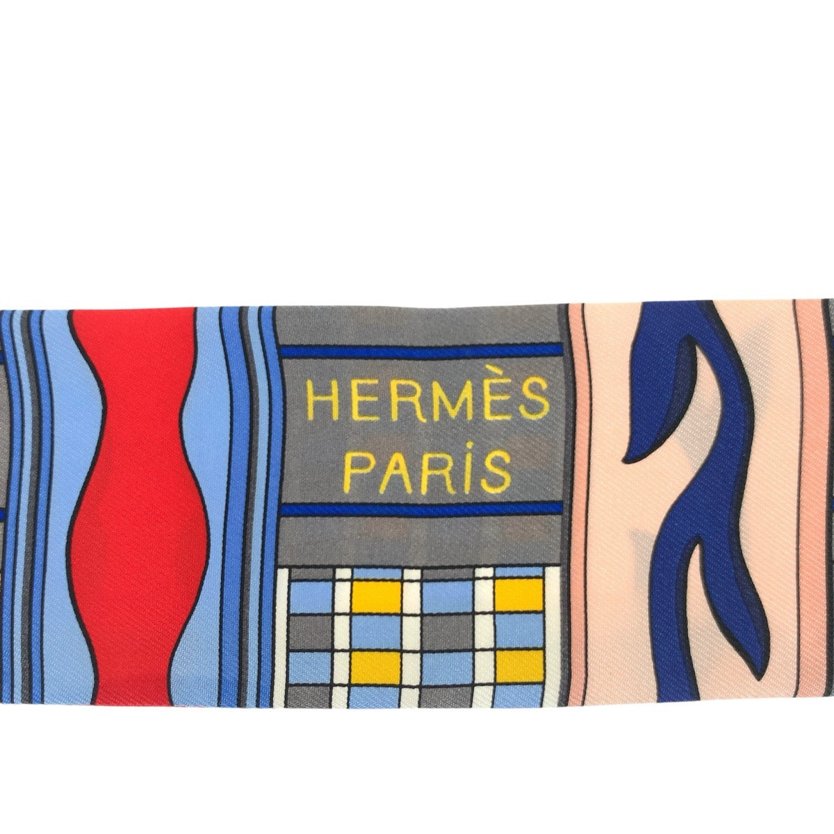 21209
HERMES エルメス ツイリー VOLTES ET PIROUETTES マルチカラー シルク スカーフ リボンスカーフ レディース SA24