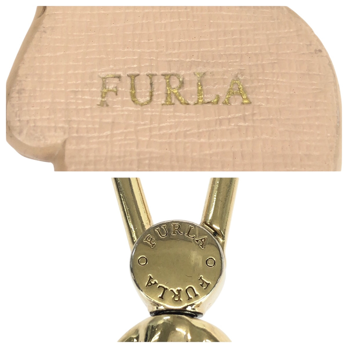 21214
Furla Bear Multicolor Gold Hardware Leather Key Holder Charm Women's AB2