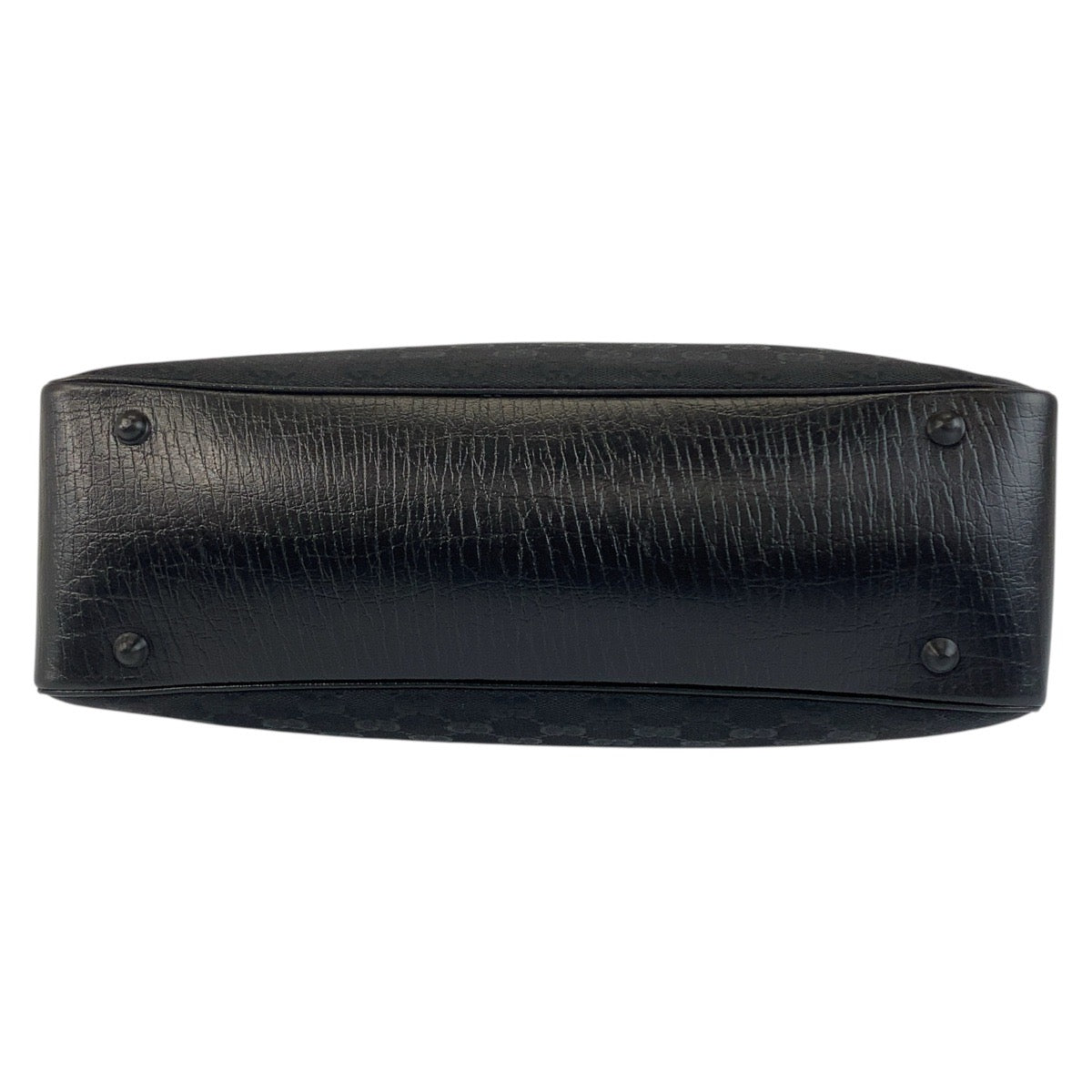 21243
GUCCI グッチ バンブー ブラック 黒 GGキャンバス / レザー 112526 トートバッグ ハンドバッグ レディース ABP30