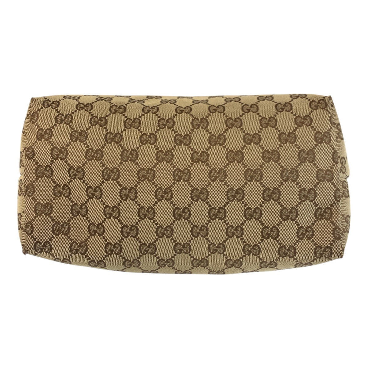 21260
GUCCI グッチ ベージュ ブラック 黒 ゴールド金具 GGキャンバス / レザー 211976 トートバッグ ショルダーバッグ レディース AB28