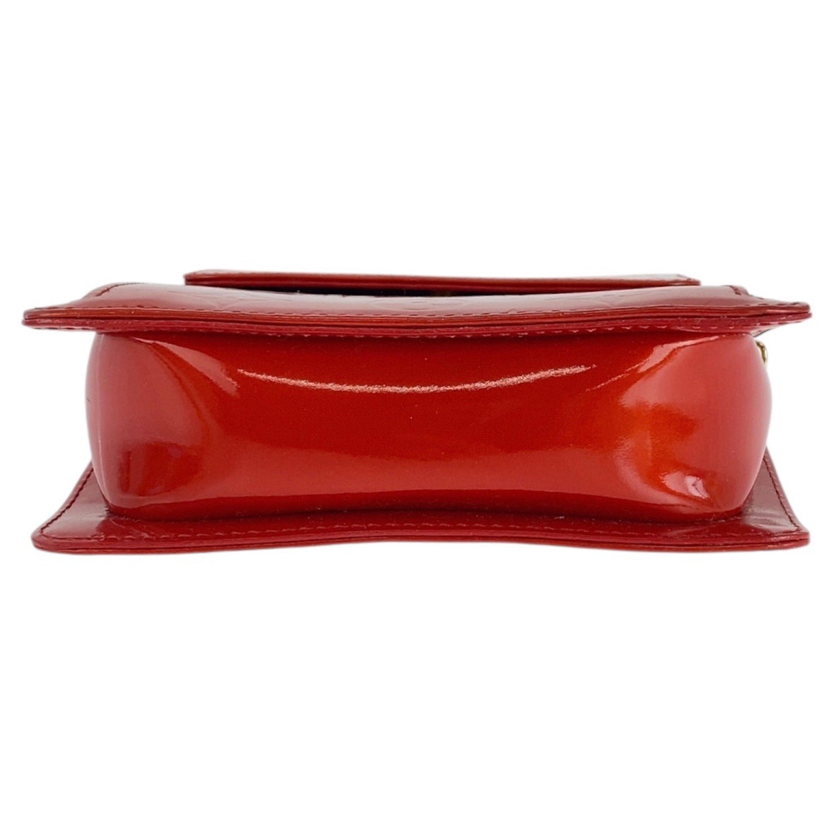 21412
LOUIS VUITTON ルイヴィトン モノグラム ヴェルニ モット ルージュ ゴールド金具 エナメル M91137 ショルダーバッグ レディース ABP29