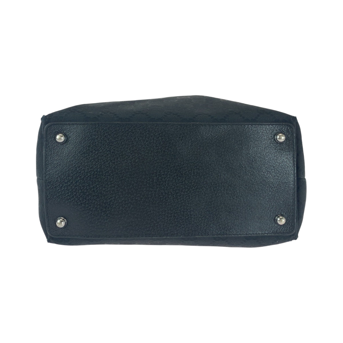 21468
GUCCI グッチ ブラック 黒 シルバー金具 GGキャンバス 10836 トートバッグ ショルダーバッグ レディース ABP35