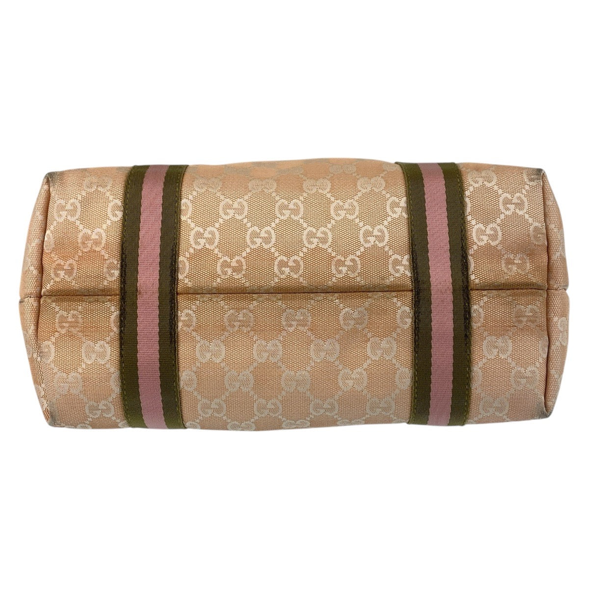 21508
GUCCI グッチ シェリーライン ピンク アイボリー ゴールド金具 GGキャンバス / レザー 137396 トートバッグ ショルダーバッグ レディース AB28