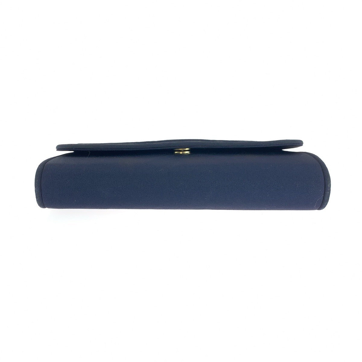 21514
GUCCI Vintage Old Gucci Navy Gold Hardware Canvas Chain Shoulder Bag Shoulder AB27