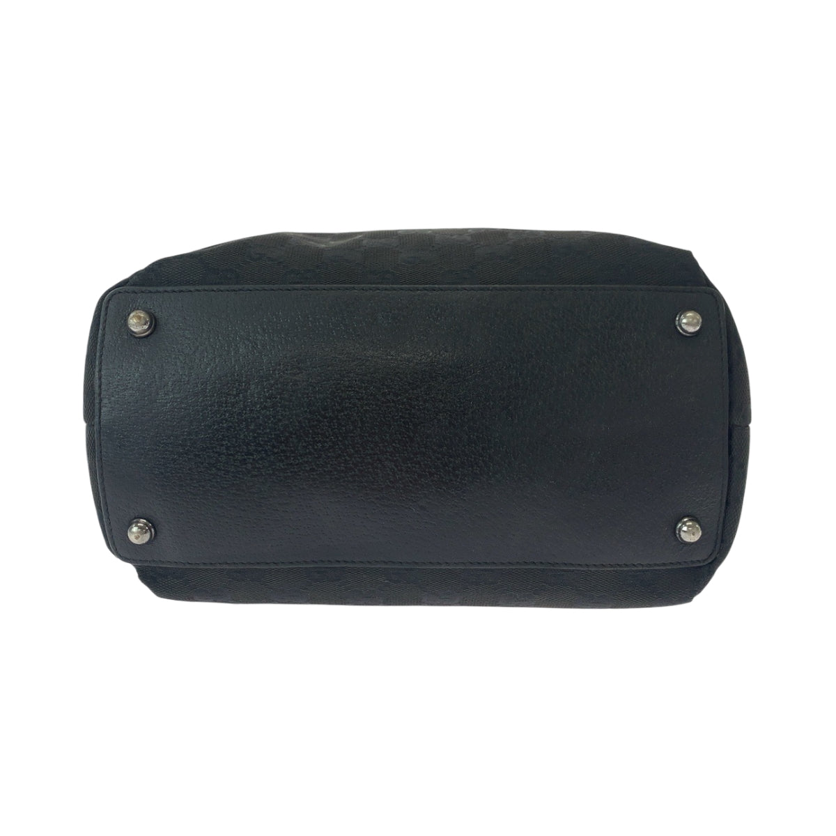 21515
GUCCI グッチ ブラック 黒 シルバー金具 GGキャンバス 120836 トートバッグ ショルダーバッグ レディース AB26