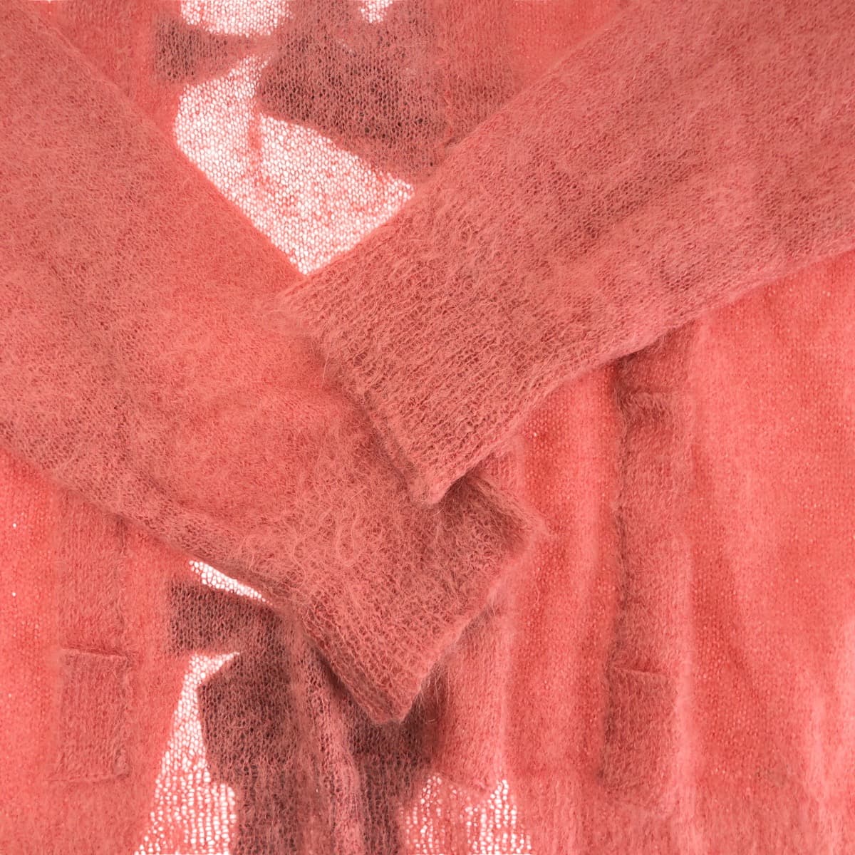 21521
MIUMIU ミュウミュウ リボン サイズ36 ピンク ブラック ウール セーター ニット レディース A21