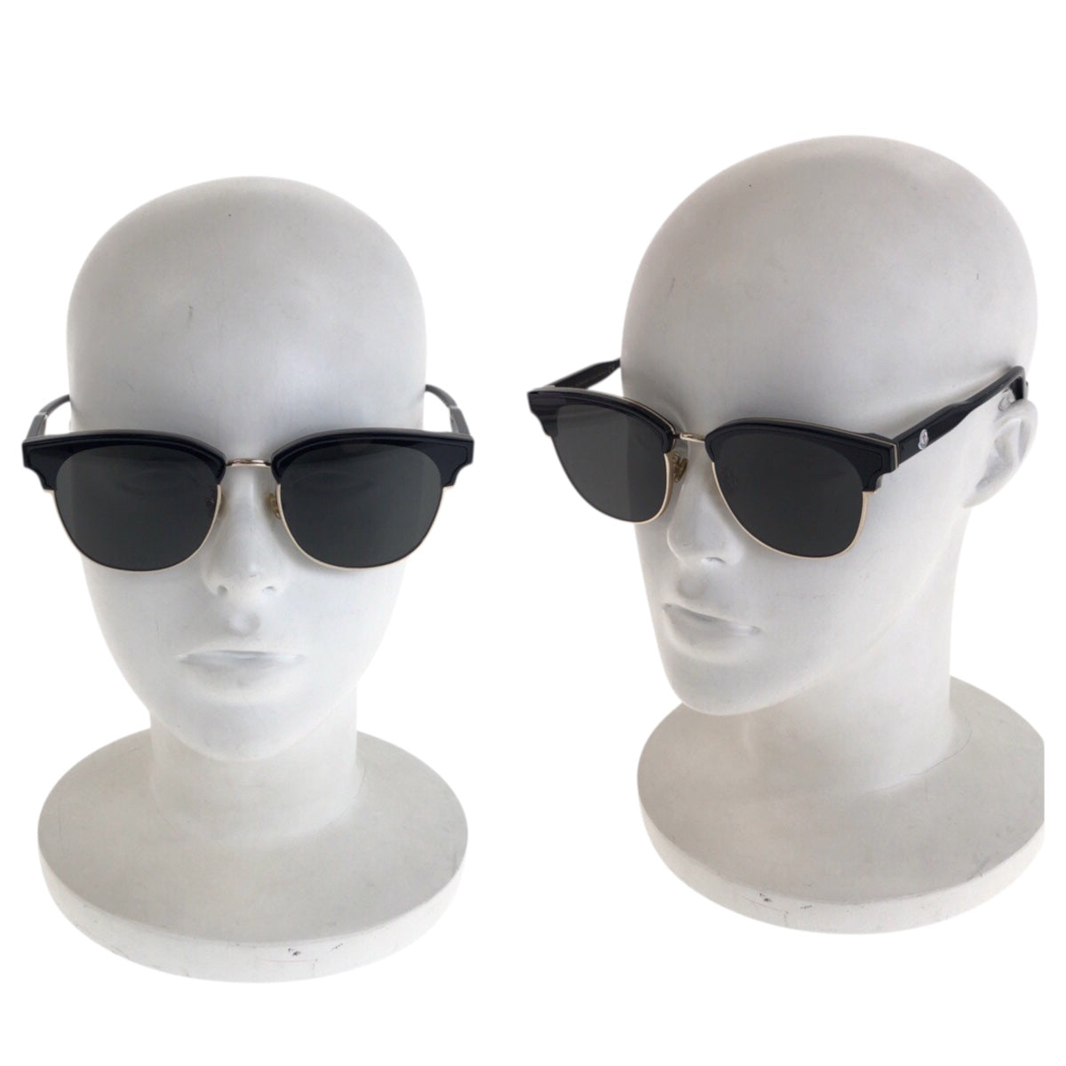 21581
MONCLER モンクレール ブラック 黒 ゴールド プラスチック ML 0112 K 01A 62□18 145 3 サングラス 男女兼用 ボストン メンズ A13