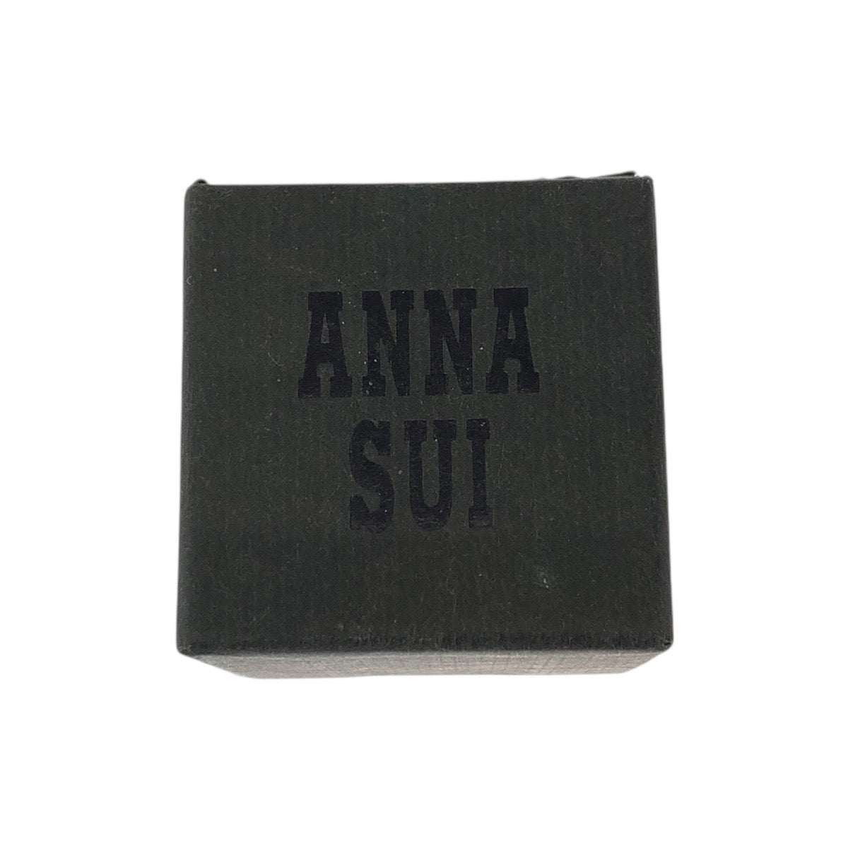 21596
ANNA SUI アナスイ バタフライ 蝶 ゴールド ブロンズ メタル リング・指輪 13号 レディース A2